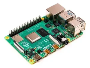 Raspberry Pi 4 Modelo B de 4 GB de RAM na caixa